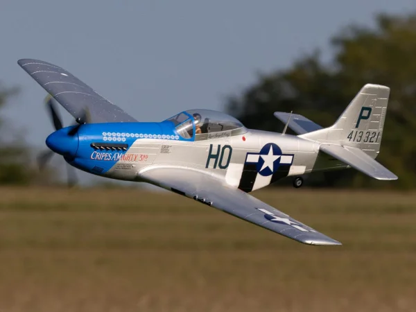E Flite P-51D Mustang 1.2m Cripes A Mighty 3rd - BNF Basic