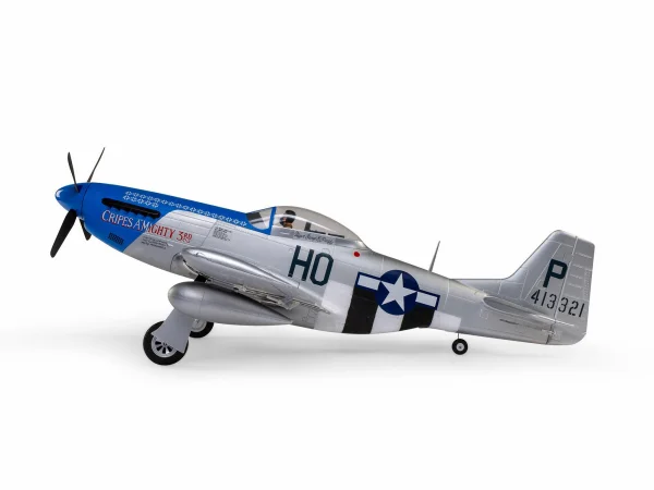 E Flite P-51D Mustang 1.2m Cripes A Mighty 3rd - BNF Basic