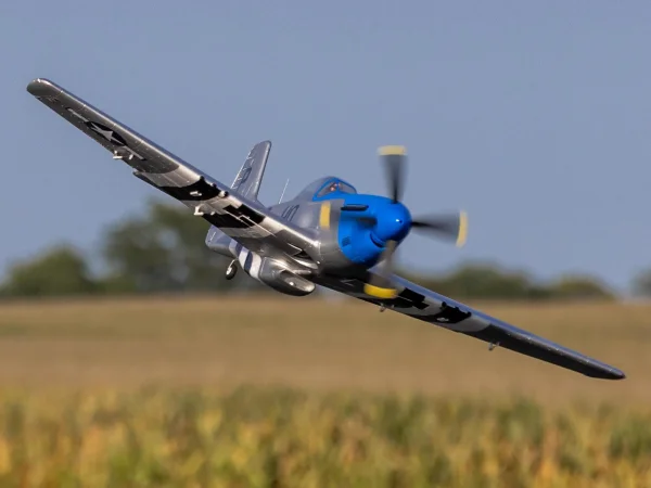 E Flite P-51D Mustang 1.2m Cripes A Mighty 3rd - BNF Basic