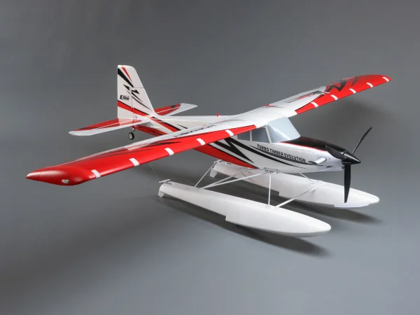 E Flite Turbo Timber Evolution 1.5m - PNP With Floats