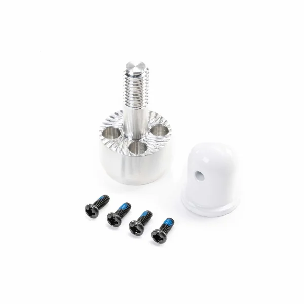 Prop Adapter And Spinner Nut - White: RC-45J 1.5m