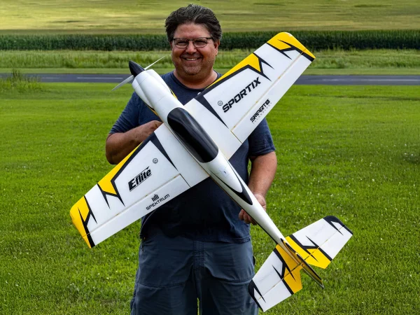 E Flite Sportix 1.1m - BNF Basic with AS3X And SAFE Select