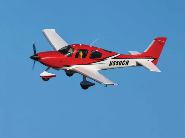 E Flite Cirrus SR22T 1.5m with SMART + AS3X - BNF Basic