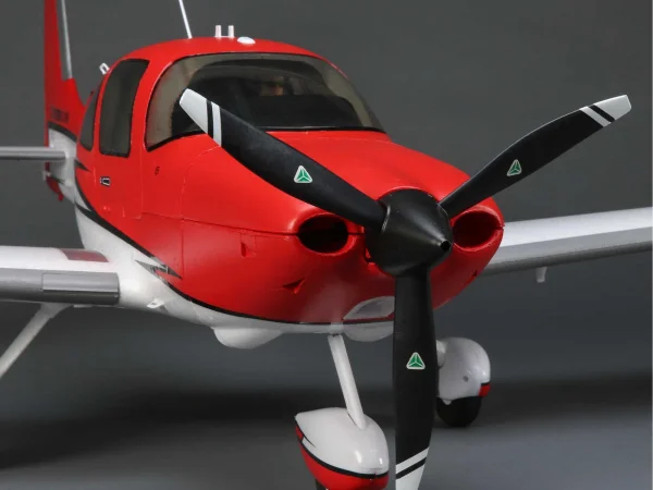 E Flite Cirrus SR22T 1.5m with SMART + AS3X - BNF Basic