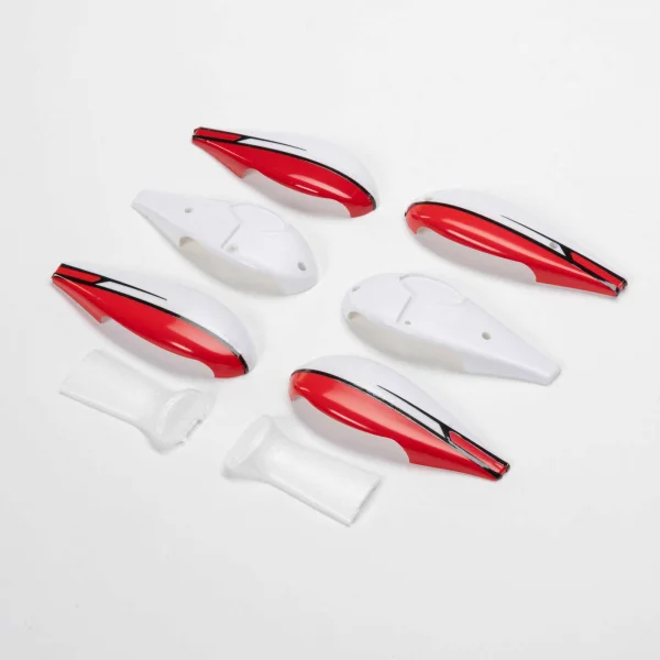 Wheel Pants Set - Red: SR22T 1.5m