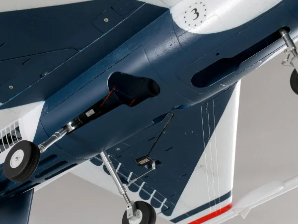 E Flite F-16 Thunderbirds 70mm EDF Jet AS3X SAFE - BNF Basic