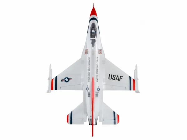 E Flite F-16 Thunderbirds 70mm EDF Jet AS3X SAFE - BNF Basic