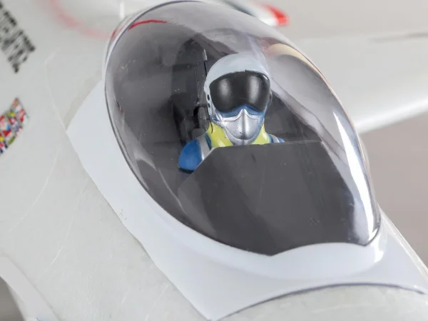 E Flite F-16 Thunderbirds 70mm EDF Jet AS3X SAFE - BNF Basic
