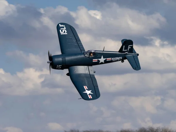 E Flite F4U-4 Corsair 1.2m - BNF Basic AS3X