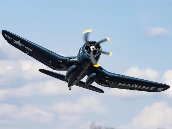 E Flite F4U-4 Corsair 1.2m - BNF Basic AS3X