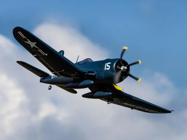 E Flite F4U-4 Corsair 1.2m - BNF Basic AS3X
