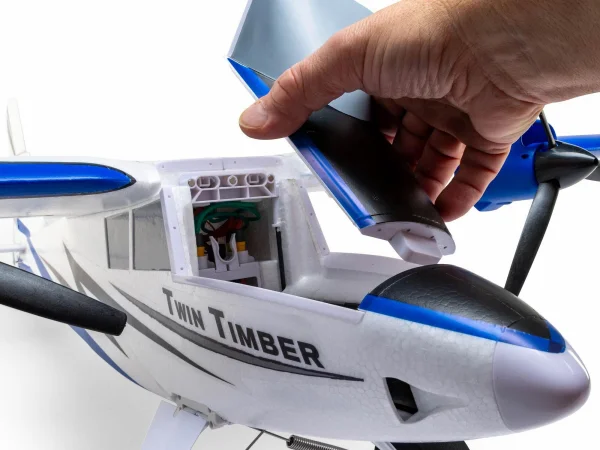 E Flite Twin Timber 1.6m - PNP