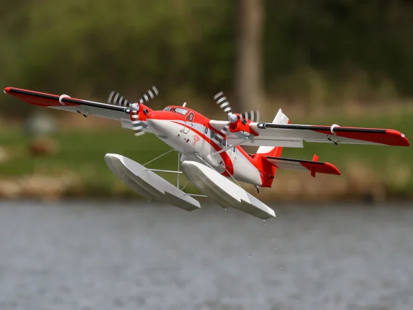 E Flite DHC-6 Twin Otter 1.4m - PNP Combo with Floats
