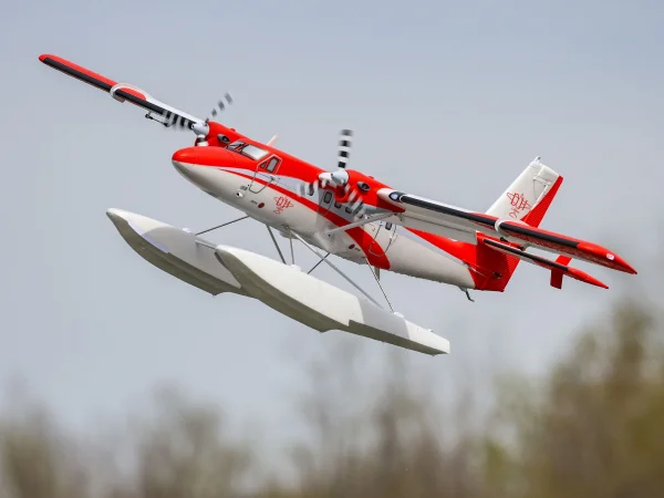 E Flite DHC-6 Twin Otter 1.4m - PNP Combo with Floats