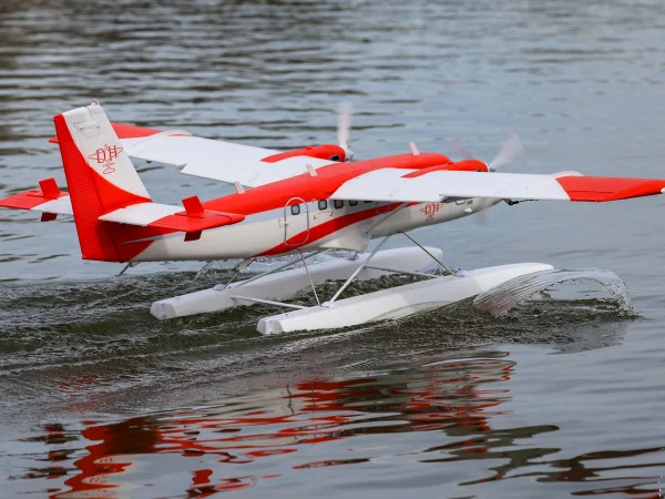 E Flite DHC-6 Twin Otter 1.4m - PNP Combo with Floats