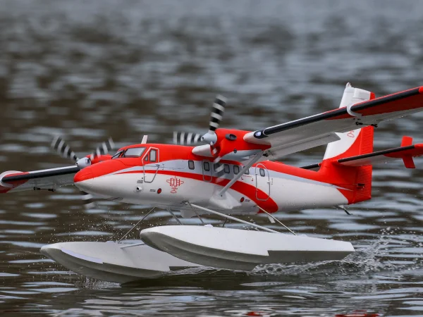 E Flite DHC-6 Twin Otter 1.4m - PNP Combo with Floats