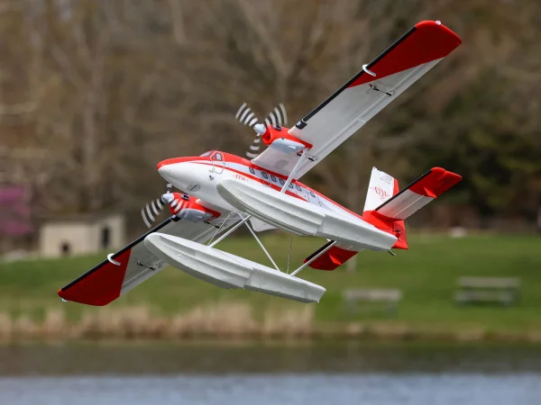 E Flite DHC-6 Twin Otter 1.4m - PNP Combo with Floats