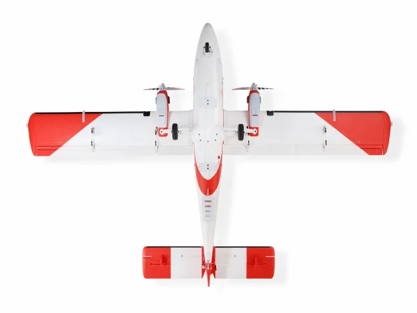 E Flite DHC-6 Twin Otter 1.4m - PNP Combo with Floats