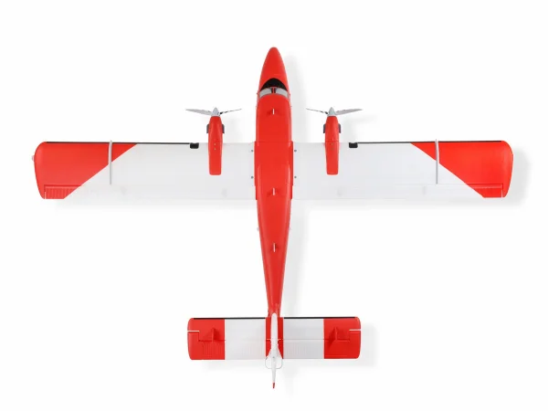 E Flite DHC-6 Twin Otter 1.4m - PNP Combo with Floats