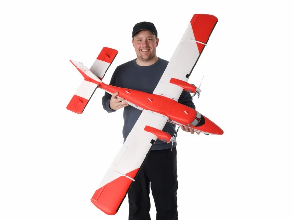 E Flite DHC-6 Twin Otter 1.4m - PNP Combo with Floats