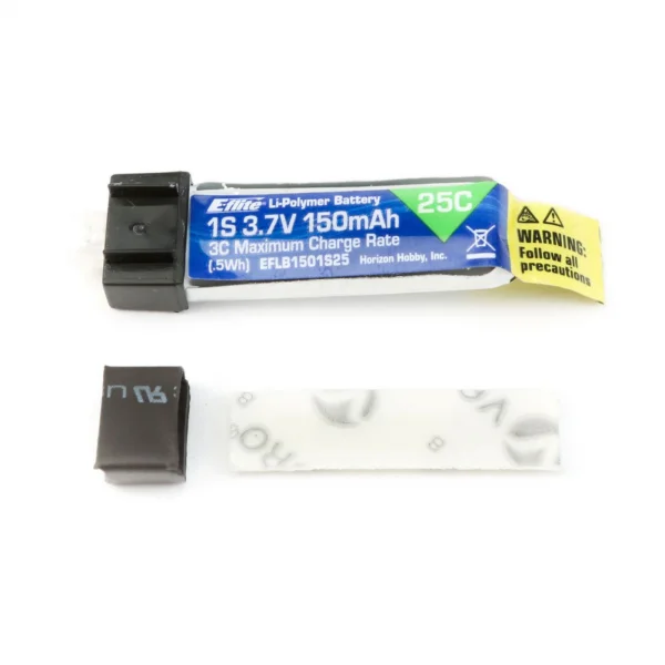 E Flite 3.7v 1S 150mAh 25C LiPo Battery	