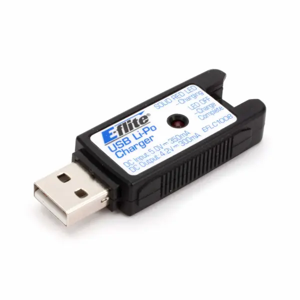 E Flite Micro 1S 350mA USB Charger &mdash; image 2 of 2