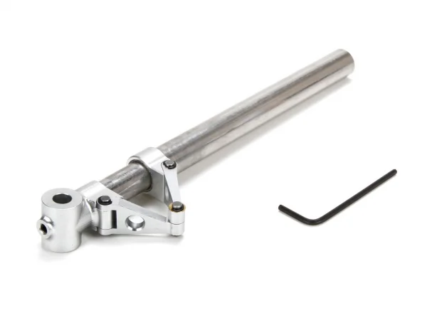 Spitfire MklX Left Strut cw 4 Degree Axle