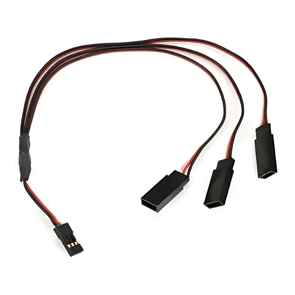 10 - 15 Size Dual Plug Y Harness