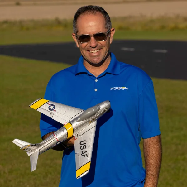E Flite UMX F-86 Sabre 30mm EDF Jet - BNF Basic AS3X