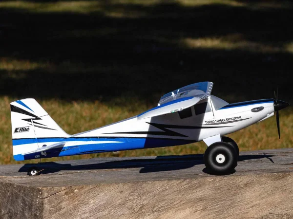 E Flite Turbo Timber Evolution UMX AS3X - BNF Basic