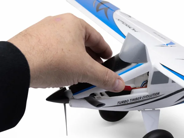 E Flite Turbo Timber Evolution UMX AS3X - BNF Basic