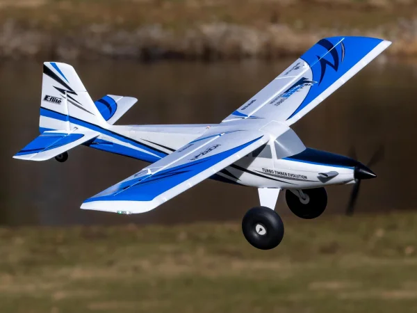 E Flite Turbo Timber Evolution UMX AS3X - BNF Basic