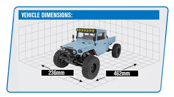 Element RC Enduro Zuul IFS2 Trail Truck Blue - RTR &mdash; image 2 of 18