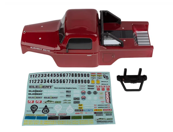 Element RC Enduro 12 Ecto Body Set Red &mdash; image 2 of 2