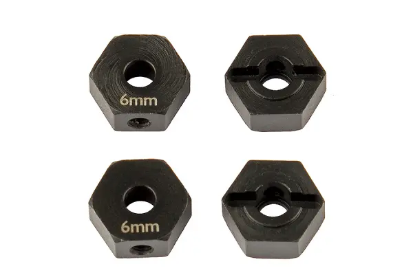Element RC FT Enduro Wheel Hexes - 6 mm - Steel — image 2 of 2