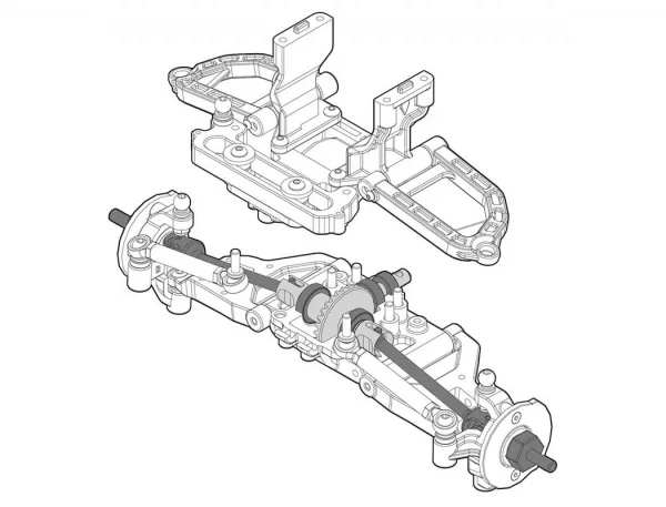 Element RC Ifs2 Independent Front Suspension Conversion Kit