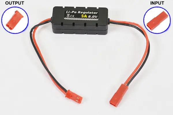 eTronix LiPo Voltage Regulator 6V 5A With Casing 20x14x49mm &mdash; image 4 of 4