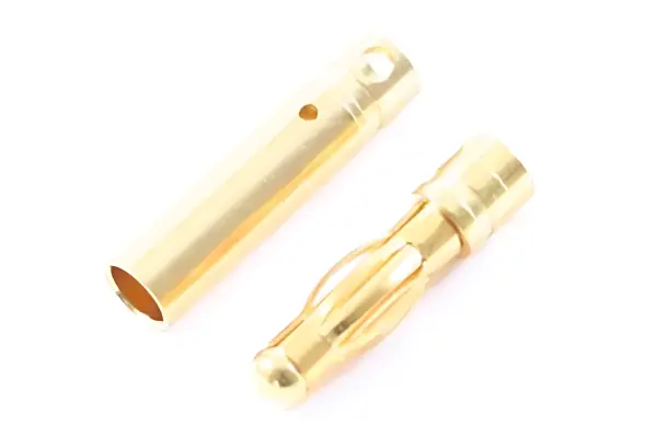 eTronix 4.0mm Male Gold Connector (2) — image 1 of 3