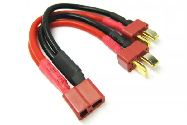 Deans Battery Harness for 2 Packs in Parallel — image 2 of 2