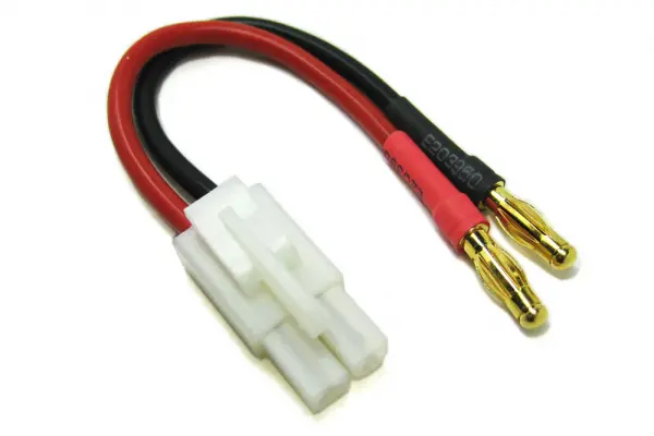 eTronix Tamiya To Two 4.0mm Male Connector Adaptor — image 2 of 2