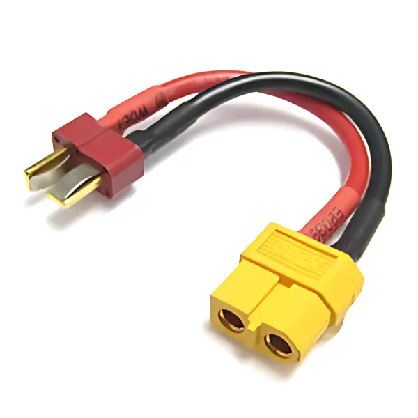 Female XT60 to Deans Male Plug Adapter — image 1 of 2