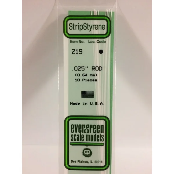 Evergreen [6-220] 14 Rod .035 (100 per pack)