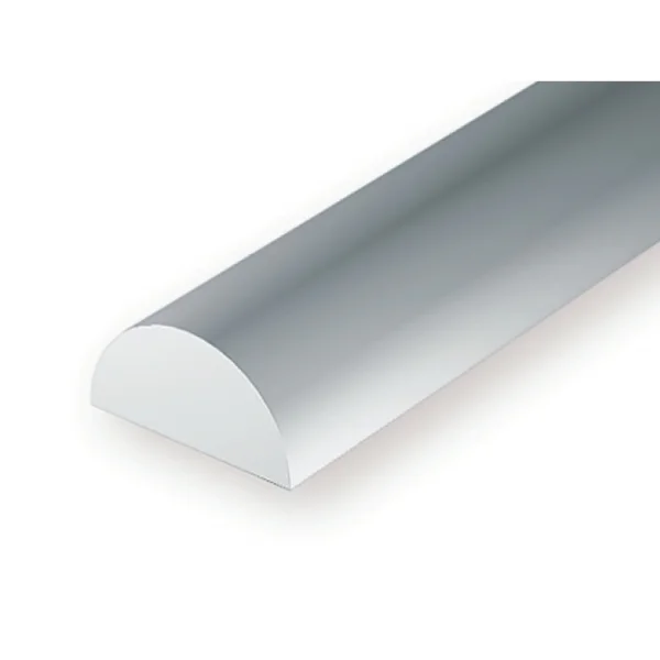 Evergreen [5-242] 14 Half Round Strip .080 (20 per pack)