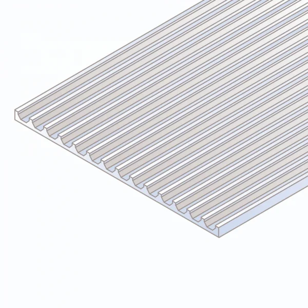 Evergreen 6x12in (15x30cm) Board & Batten Sheet .040in (1.0mm) Thick .100in Spacing (1 Sheet per pack)
