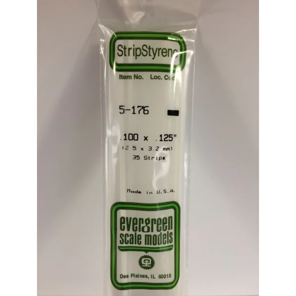 Evergreen [5-176] 14 Strip .100 x .125 (35 per pack) &mdash; image 3 of 8