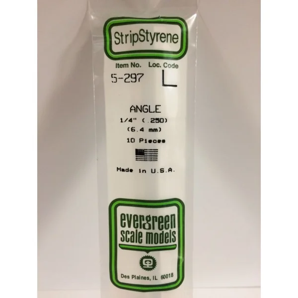 Evergreen [5-297] 14 Angle .250 (1/4) (10 per pack) &mdash; image 6 of 6