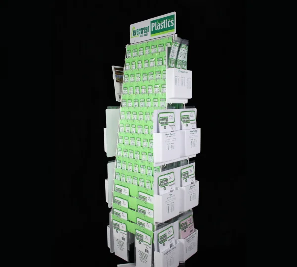 Evergreen Standard Floor Rack Assortment (packed in 2 cartons) - #53 merchandisers. sold after January 1. 2017. include upgrades (53A and 53C)