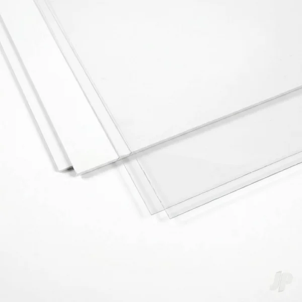 Evergreen [19006] 12 x 24 Clear Sheet .010 Thick (6 sheets per pack)