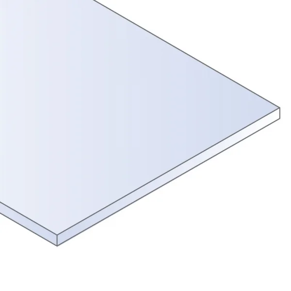 Evergreen 6x12in (15x30cm) White Sheet assortment (1 sheet each .010in, .020in, .040in per pack)