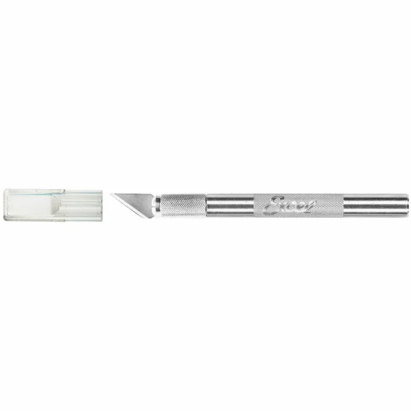 Excel K2 Knife, Medium Duty Round Aluminium with Safety Cap — image 2 of 5